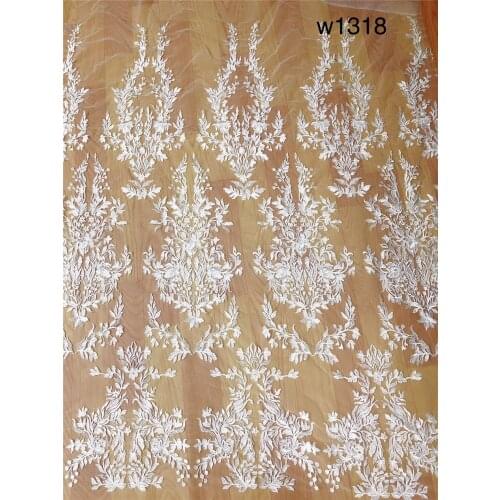 Embroidery Lace Wedding Lace Accessories for Wedding Dress Fabric Nigerian Textile Lace