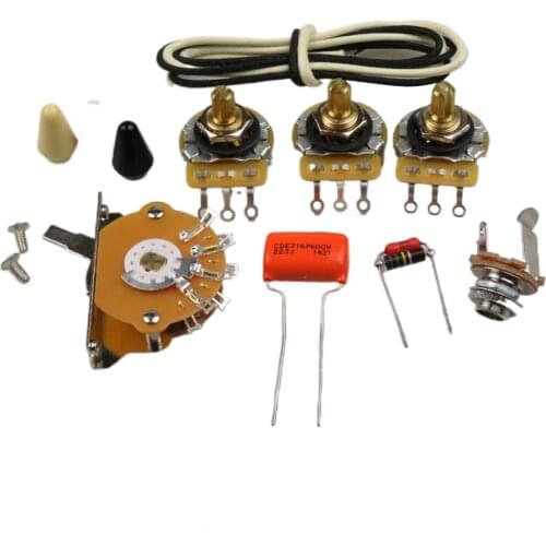 Guitar Pickups Parts CTS 250k Copper Shaft Potentiometer Electric Guitar volume tone controller For Stratocas Guitar