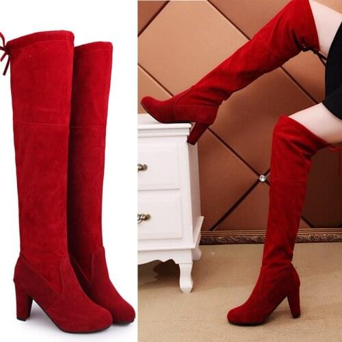 2020 New hot over-the-knee boots high-heel ladies boots knight boots platform boots woman shoes high heels sexy boots