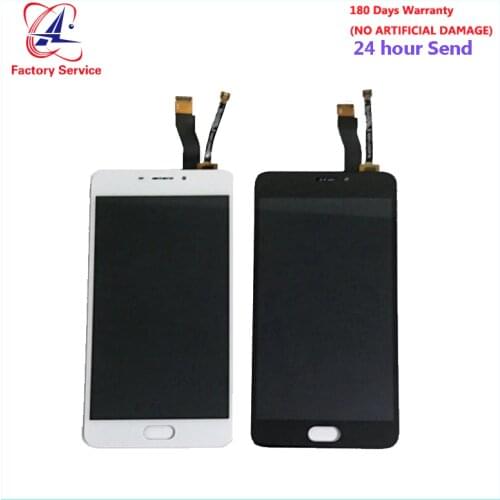 For MEIZU M5 NOTE LCD Screen Display+Touch Screen Digitizer Sensor Assembly Replacement With Frame For M621H M621M M621Q