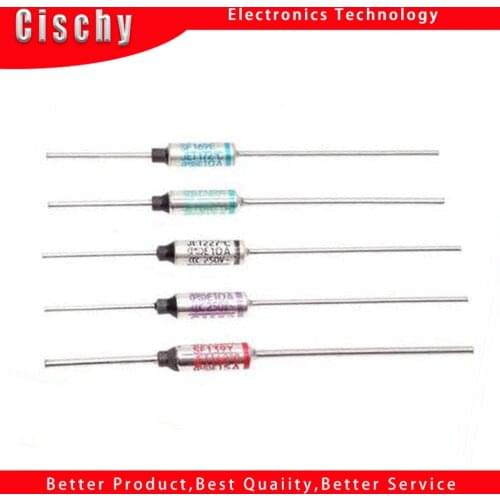 10pcs/lot SF240E Thermal Fuse 10A 250V RY 240C Thermal Cutoffs Tf240C Degree Temperature Fuses New