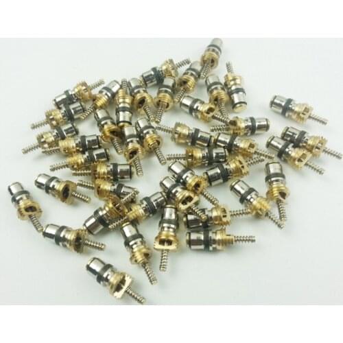 100pieces Automobile air-conditioning valve core,Air conditioning sealing valve core,R134a-3 valve core