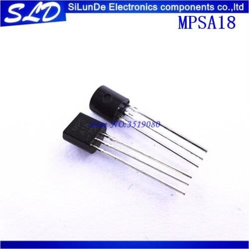 100pcs/lot MPSA18 TO-92 MPSA18 TO92 A18 new and original