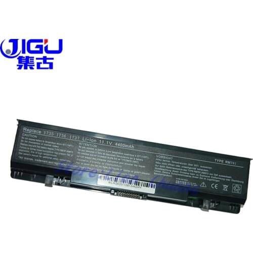 JIGU New Laptop Battery FOR Dell Studio 1735 Studio 1737 for Dell 312-0711 451-10660 453-10044 MT342 RM791 4400mAh 6 cells 10.8v