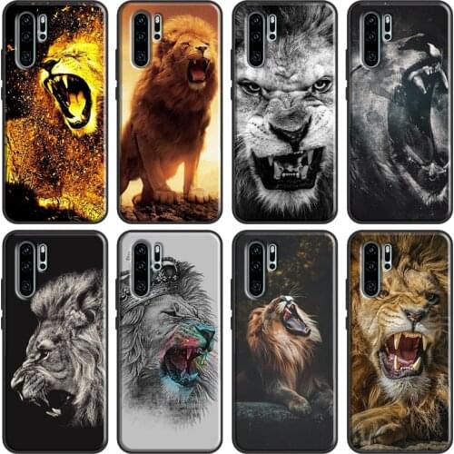 Roaring Lion Case For Huawei P Smart 2019 Z Nova 5T P40 P20 P30 Pro Mate 20 Lite Honor 10i 8X 9X Cover