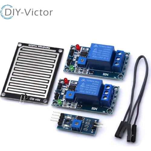 Free Shipping! Snow/Raindrops Detection Sensor Module Rain Weather Module Humidity For Arduino