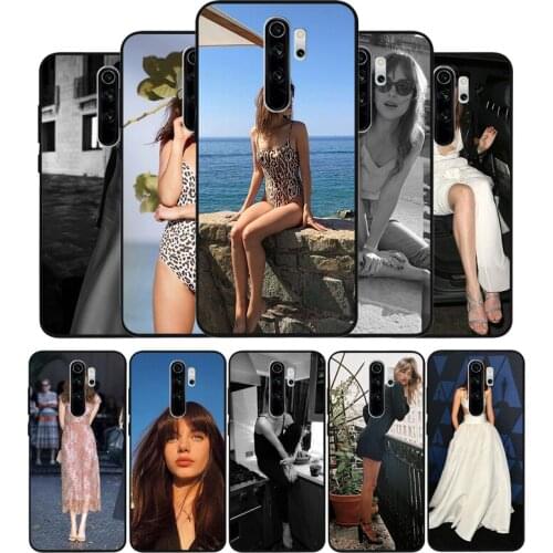 Dakota Johnson Soft Silicone black Phone Case For Redmi 4A 4X 5PLUS 5A NOTE 9S 9 8T 8 7 6 5 4 PRO