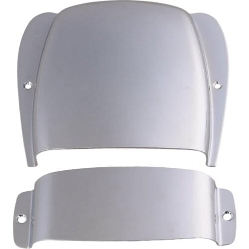 Zinc Alloy Chrome 120mm Hole Spacing Pickup & Bridge Plate Cover for JB Electric Bass Guitar