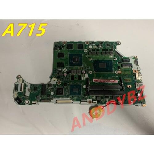 NB.Q2Q11.003 NBQ2Q11003 C5MMH / C7MMH LAE911P For Acer A71571G A715 Laptop Motherboard WITH I5-7300HQ CPUTESED OK