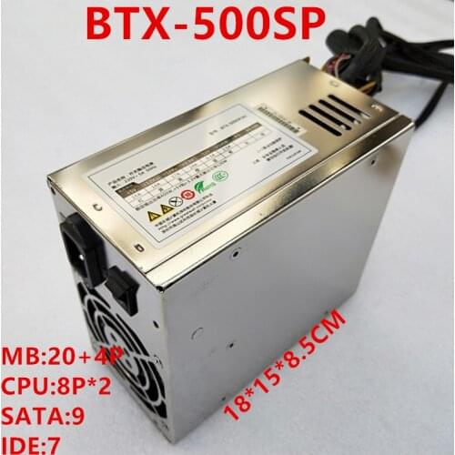 New Original PSU For Great Wall Rated 400W Peak 500W Power Supply BTX-500SP