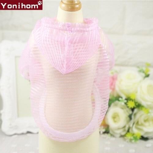 Clothing for Dogs Sun Protection Cute Costumes for Dog Breathable Light Clothing for Dogs Chiwawa Yorki Pet Clothes Summer