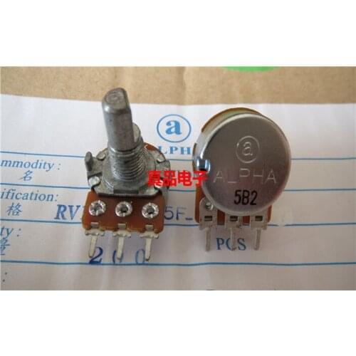 [VK] ALPHA imported from Taiwan 148 16 A250K A500K Single Burner Volume Potentiometer Handle 15MM switch