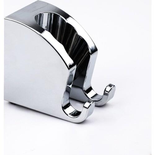 Handheld Shower Head Bracket Bidet Sprayer Hanger Bathroom Hose Wand Holder Wall Mount Brushed Nickel