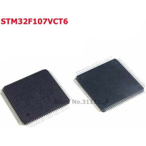 STM32F107VCT6 32-bit microcontroller chip LQFP100