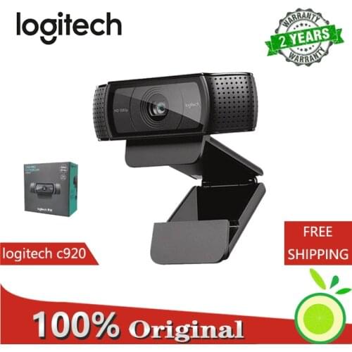 Logitech-C920 Pro HD webcam, brand new and original, widescreen, video call and recording, 1080p, auto focus, suitable for deskt
