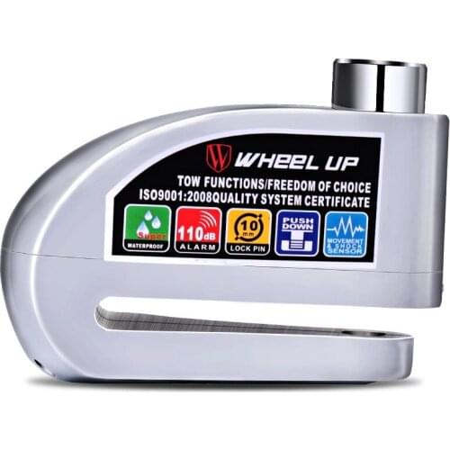 Bicycle Lock Anti-theft Cycli With Alarm Disc Motorcycle Lock Waterproof Rigidity Bicycle Alarm Lock Safty Bicycle Padlock D0192