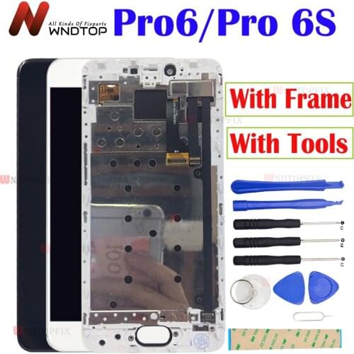 5.2" TFT For Meizu Pro 6 LCD Display Touch Screen With Frame Digitizer Assembly For Meizu Pro 6s LCD Display