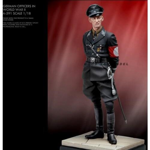 1/18 Resin soldier model kits DIY figure self-assembled A-591