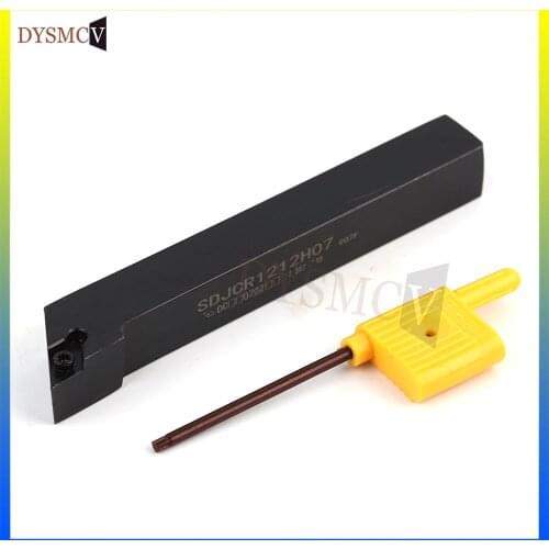 1PC SDJCR SDJCL1010F07 SDJCR1212H07 SDJCL1212H07 SDJCR1616H07 SDJCL1616H07 CNC Lathe Arbor Carbide External Turning Tool Holder