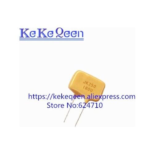 50PCS/LOT Recovery Fuse PPTC JK250-180U 250V 180MA 0.18A PTC Original Authentic