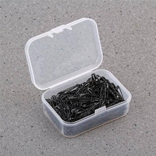 500 Pieces/Box Mini Safety Pins Metal Silver Golden Black Anti Copper 20mm Safety Pin DIY Jewelry Findings