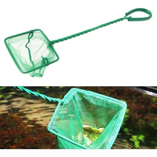1PC Aquarium Fish Tank Square Shrimp Small Betta Tetra Fish Net 3"-10" 6 Sizes