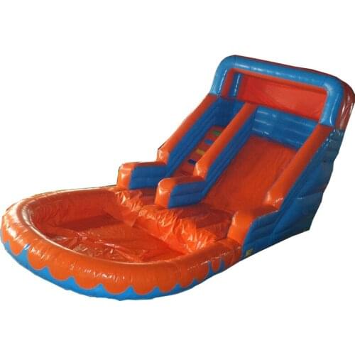 Children water park equipment inflatable water slide inflatable pool slide