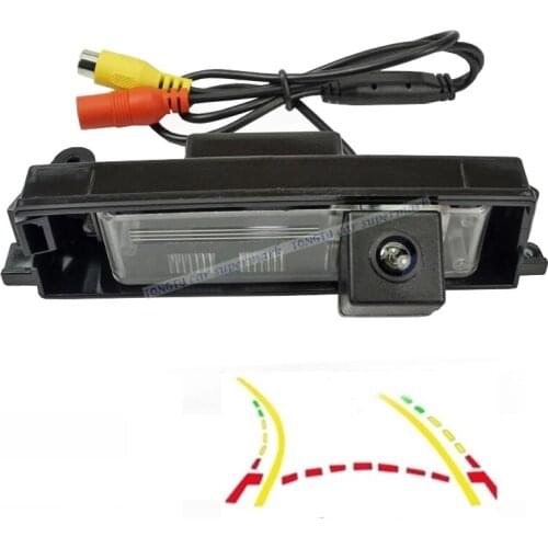 CCD 600Line Intelligent Dynamic Trajectory Tracks Rear View Camera For Toyota RAV4 RAV-4 2000-2012