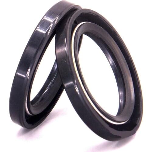 Black ID 40-45mm TC/FB/TG4 Skeleton Oil Seal Rings NBR Double Lip Seal Gasket For Rotation Shaft