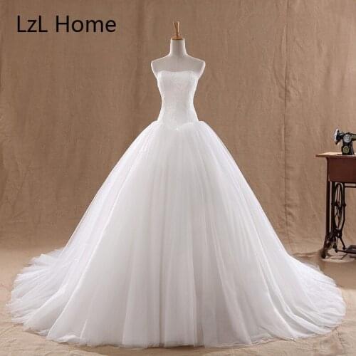 LzL Home Long Wedding Dresses