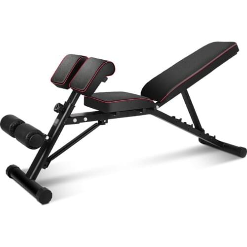 MK4020661 Dumbbell Stool Bench Multifunctional Sit-Up Board Indoor Fitness Roman Chair Stainless Steel Pipe Abdominal Boards