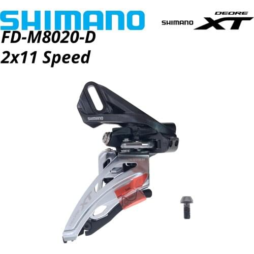 Shimano DEORE XT FD-M8020 2x11 speed SIDE SWING Direct Mount FD-M8020-D Front Derailleur M8020 braze on 11s 22s 2x11s