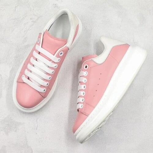 Poker Pattern Graffiti Printing Genuine Leather Thick Heel Platform Women Casual Shoes Summer Outdoor Lace Up Leisure Shoes 2021