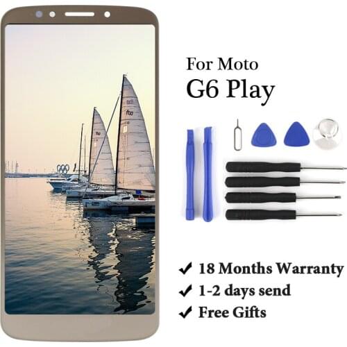 For Motorola G6 play Display LCD Touch Screen Digitizer Assembly For Moto XT1922 XT1922-3 XT1922-5 lcd touch screen replacement