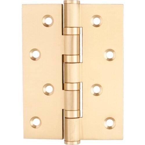 1PC Black Antique/Golden 4 Inch Hinge Brass Door Hinge For Heavy Doors Furniture Accessories