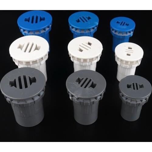 1pc Inner Dia 20/25/32mm PVC Drainage Connectors for Fish Tank Flat Drainage High Quality PVC Straight Joints