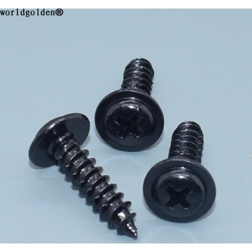 Worldgolden 100pcs auto fasteners Tapping Screw for toyota