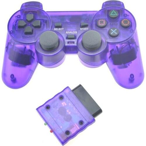 2.4G Bluetooth Wireless Gamepad For Sony PS2 analog Vibration Controller Gamepad For Sony Playstation 2 Controller Joystick