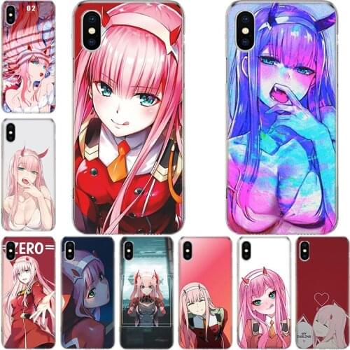Dois Querida Na FRANXX Anime Zero Two Phone Case For Iphone 11 12 Mini Pro XS Max XR X 8 7 6 6S Plus SE 2020 5 5S SE Cover Shell