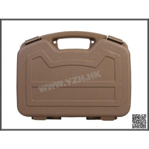 Pistol Gun Storage Case ABS Box Gun Guard Case Hunting Hard Storeage Case with Foam BALCK DE OD Hunting Party Supplies
