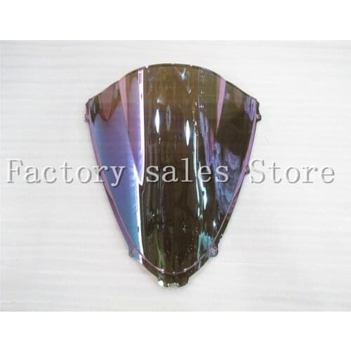 For Kawasaki Ninja ZX14R ZX-14R ZZR1400 ZZR 1400 2006 2007 2008 iridium Windshield WindScreen Double Bubble 06 07 08