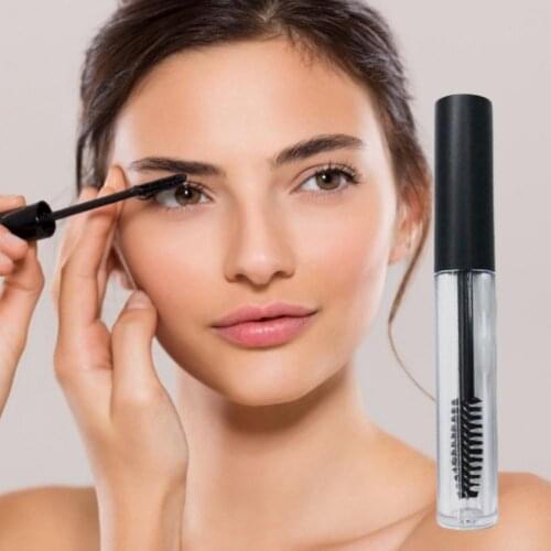 10ml Mascara Bottle Castor Oil DIY Mascara Container Reusable Leak-Proof Transparent Empty Eyelash Liquid Tube for MakeUp Bottle