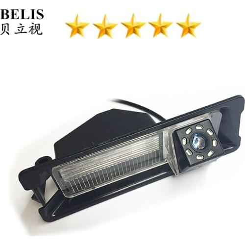 IP68 8LED night vision Reversing rear view camera Parking Assistance camera For Nissan March Renault Logan Renault Sandero