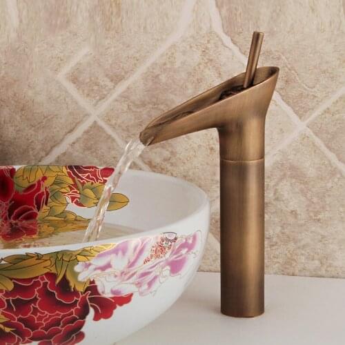 Single hole basin faucet bathroom antique faucet