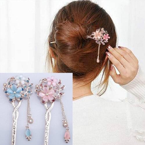2021 New Fashion French Hair Twist Pin Metal U-shaped Hair Pin Hairstyle Diy Clip For Women Girls Stylish Barrette Decor