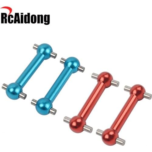 Aluminum Alloy Dog Bone Drive Shaft for 1/10 RC Upgrades Tamiya TT01/TT01E/TT02 TT-01 Gear Box Joint/Wheel Axle Accessories