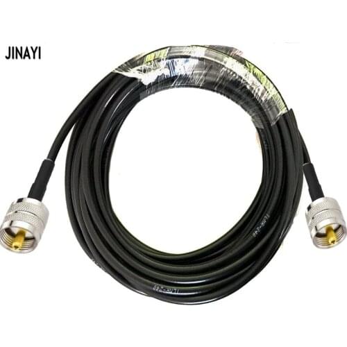 RF Coax Cable LMR240 PL259 UHF male to UHF male Connector LMR-240 RF coaxial Low Loss cable 1m 3m 5m 10m