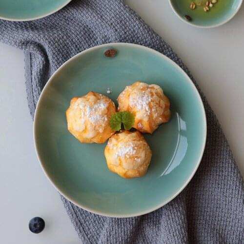 Plates for Salad Microwave Safe Fruit Sushi Sauce Seasoning Dish Ceramic Combination Dinnerware Decor FU Porcelain Tableware