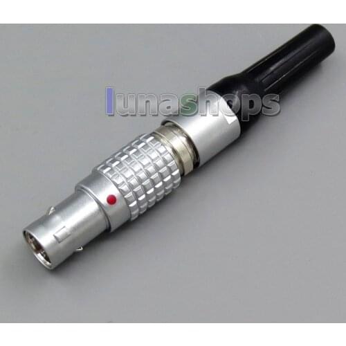 1pair Slim Male headphone Pin For DIY Focal Utopia Cable Connectors Adapter LN004093