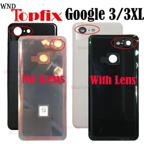 For HTC Pixel 3 Back Battery Cover Rear Door Housing Case Replacement For HTC Pixel 3XL Battery cover Google Pixel Battery Door
